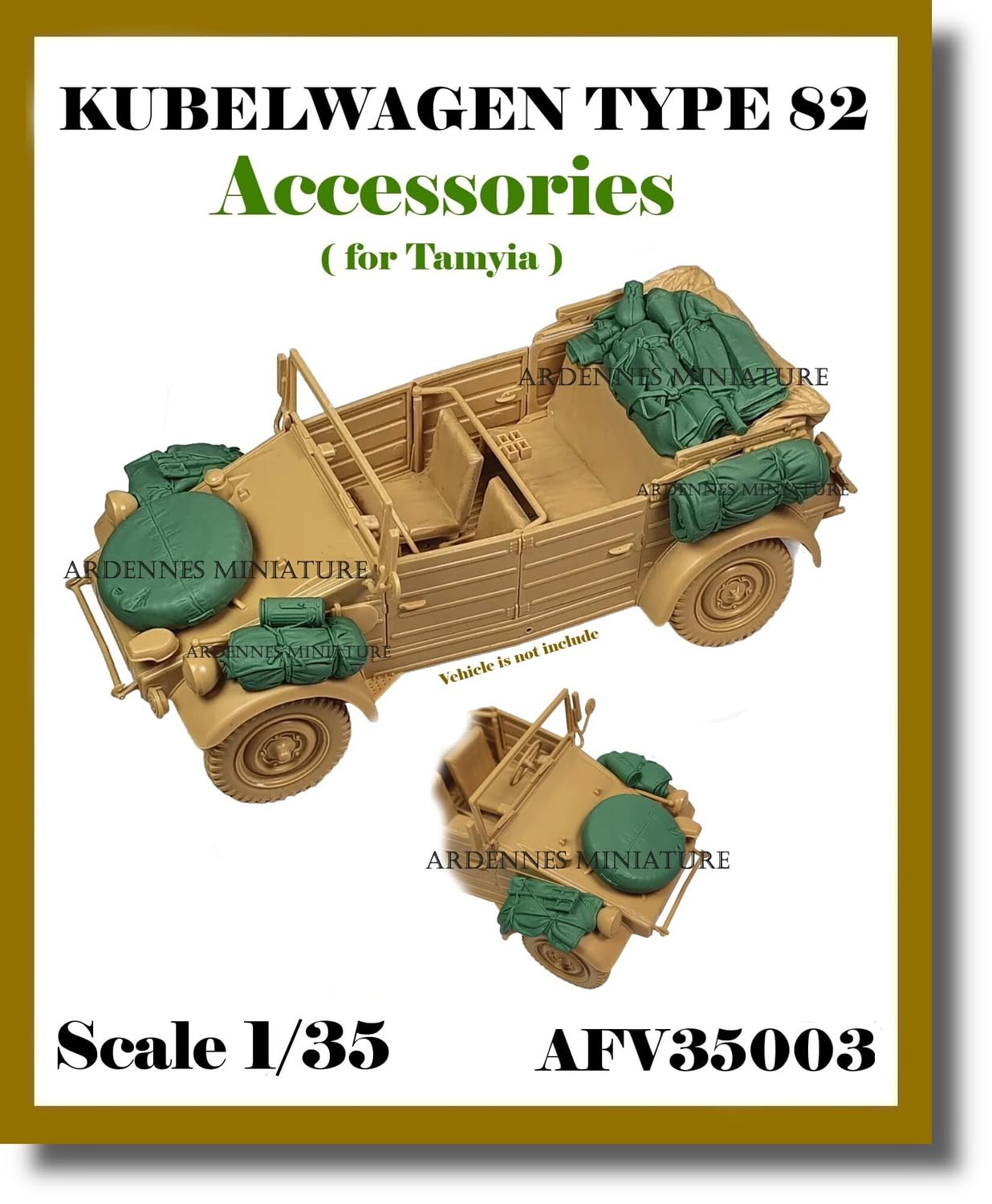 Amazon | アルデンヌミニチュア 1/35 WWII ドイツ キューベルワーゲン